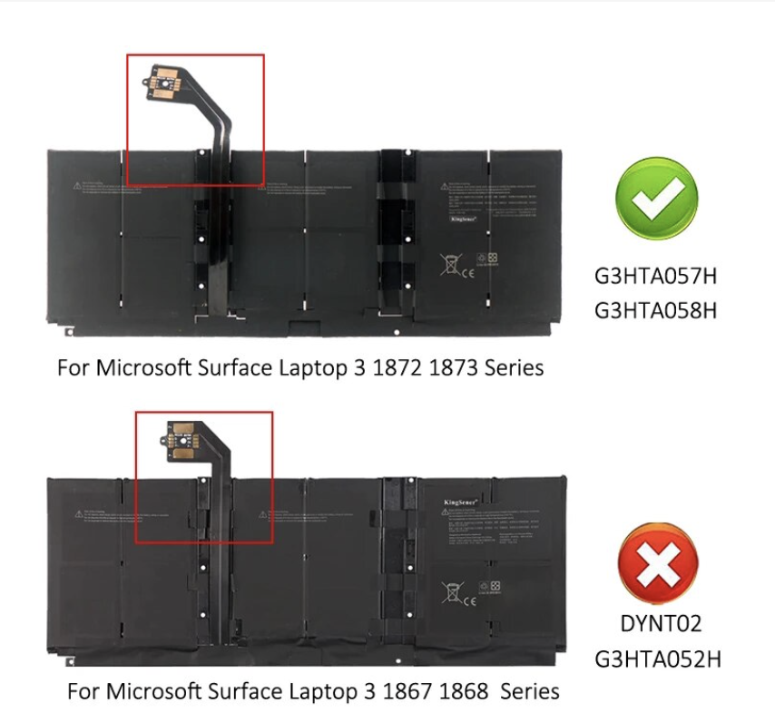 Surface Laptop3/4 バッテリー(13.5ｲﾝﾁ)