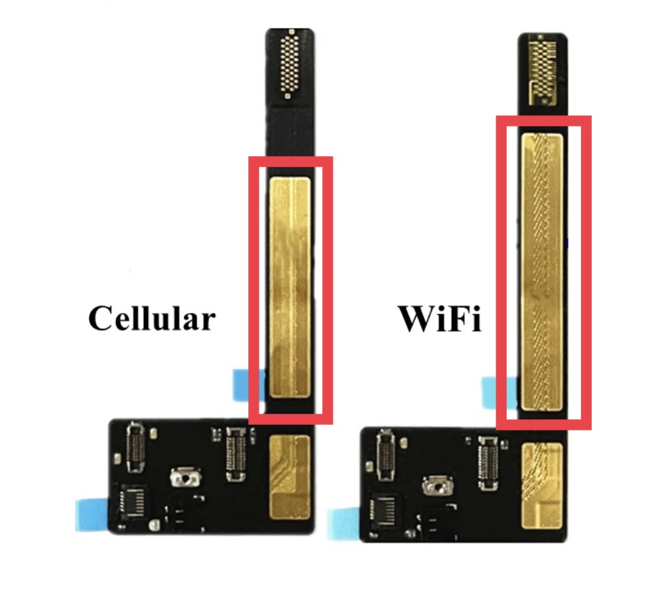 iPad Air4 マザーボードコネクターフレックスケーブル 4G版