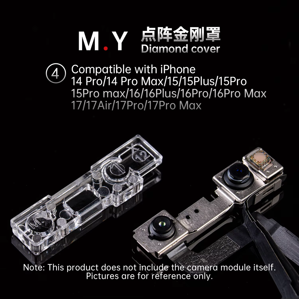 iPhone X-17 Pro Max フロントカメラ修理用防塵カバー