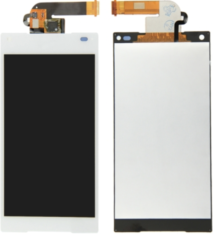 Xperia Z5 Compact フロントパネル 白｜再生品