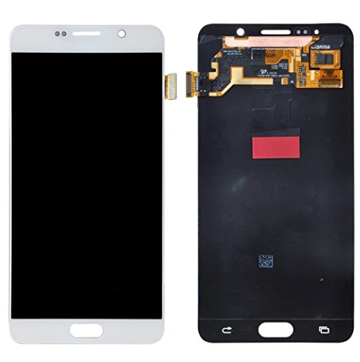 （取り寄せ品 ）Galaxy Note5 フロントパネル 白 ｜OLED再生品