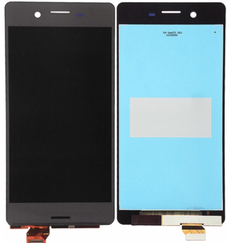 （取り寄せ品）Xperia X Performance フロントパネル 黒｜再生品