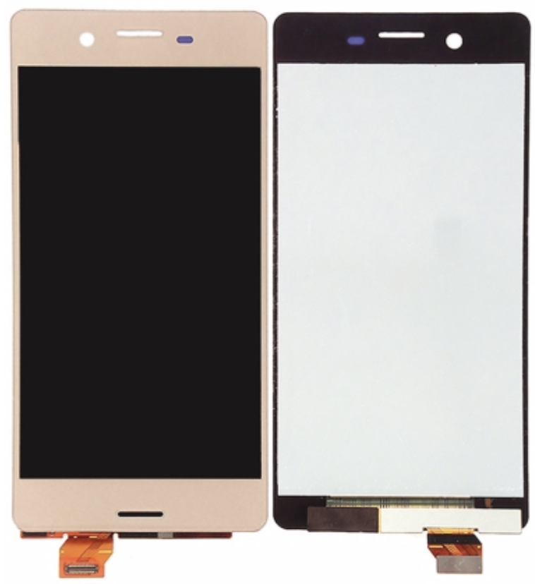 Xperia X Performance フロントパネル ピンク｜再生品