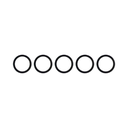 iPhone 13Pro｜13ProMax カメラレンズ 超広角 枠無し（5個セット）