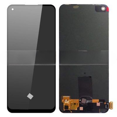 OPPO Reno7A フロントパネル 黒 海外版 ｜OLED純正組立品