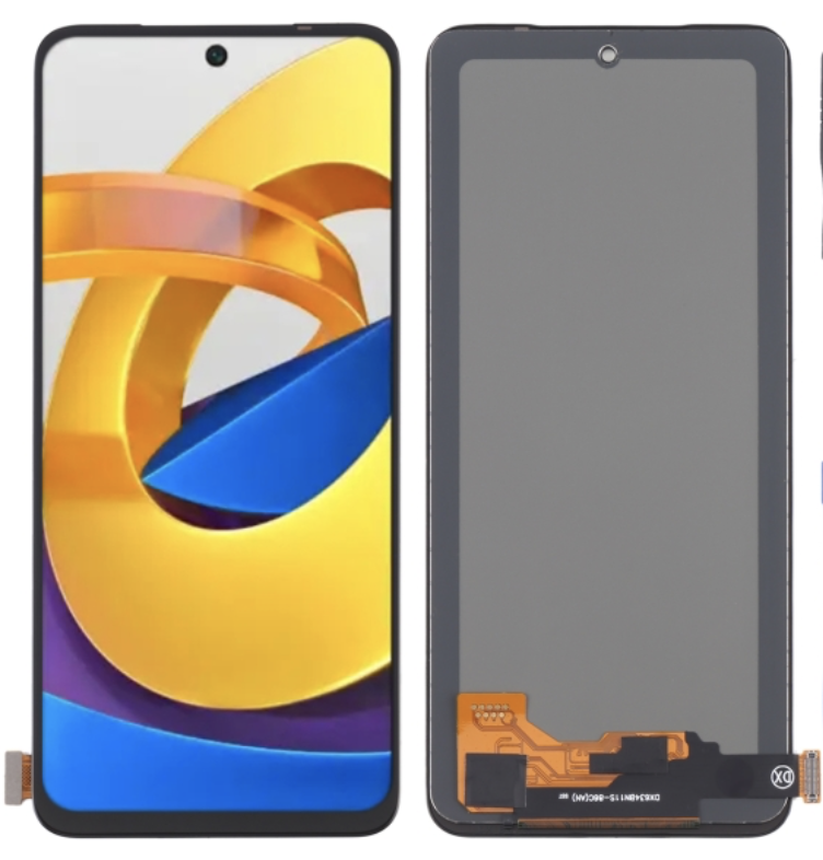 Xiaomi Redmi Note 11 4G｜Redmi Note 11S 4G｜POCO M4 Pro 4G フロントパネル 黒 ｜OLED再生品