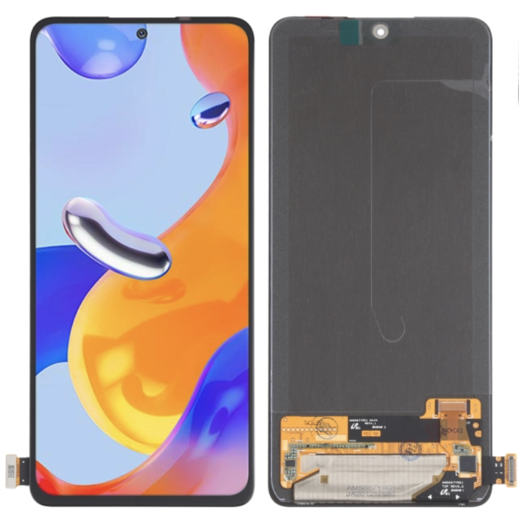 Xiaomi Redmi Note 11Pro 4G｜Note 11 Pro 5G｜Note 11 Pro+ 5G フロントパネル 黒 ｜OLED純正組立品