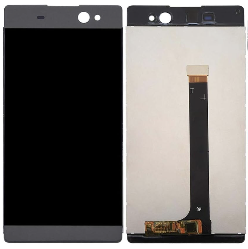 （特価品）Xperia XA Ultra フロントパネル 黒｜再生品