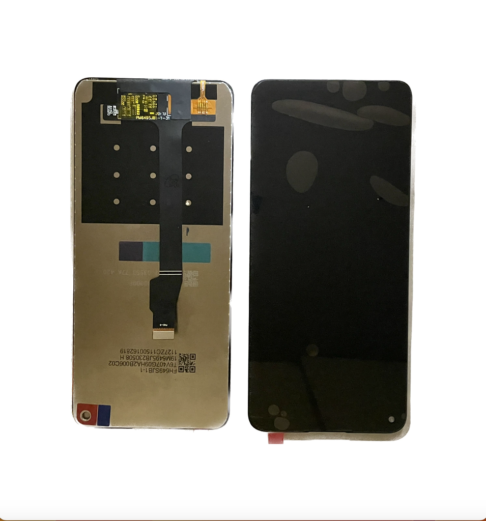 （取り寄せ品）HUAWEI P40 lite 5G｜nova 7SE｜Honor 30S フロントパネル 黒｜再生品