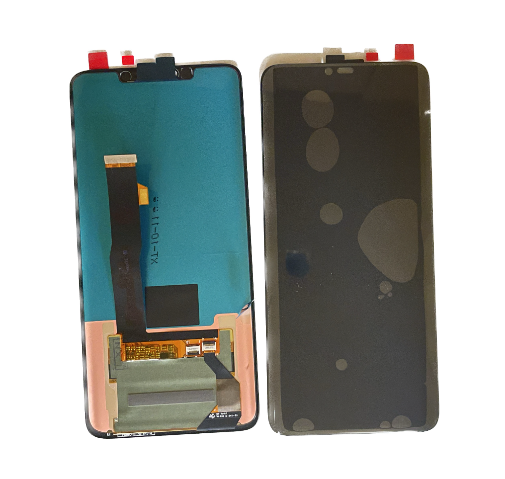 （取り寄せ品）HUAWEI Mate 20 Pro フロントパネル 黒 ｜OLED再生品