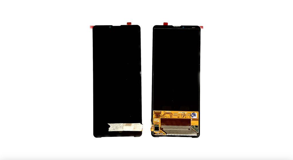 [X4059液晶｜LCD] Xperia 10 V フロントパネル 黒 ｜OLED再生品