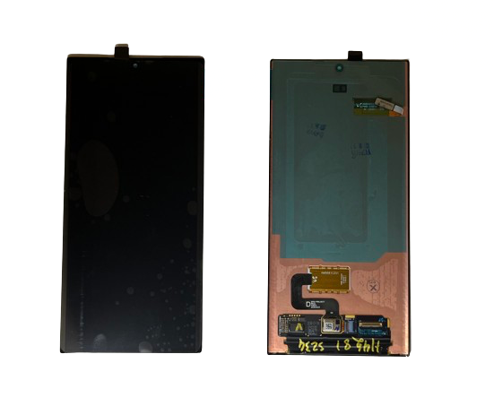 [X4087液晶｜LCD] Galaxy S23 Ultra フロントパネル 黒 ｜OLED再生品
