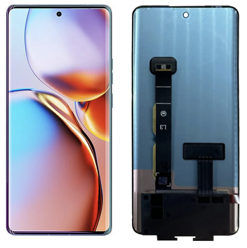 Motolora Edge40｜Edge 40 NEOフロントパネル 黒 ｜OLED再生品