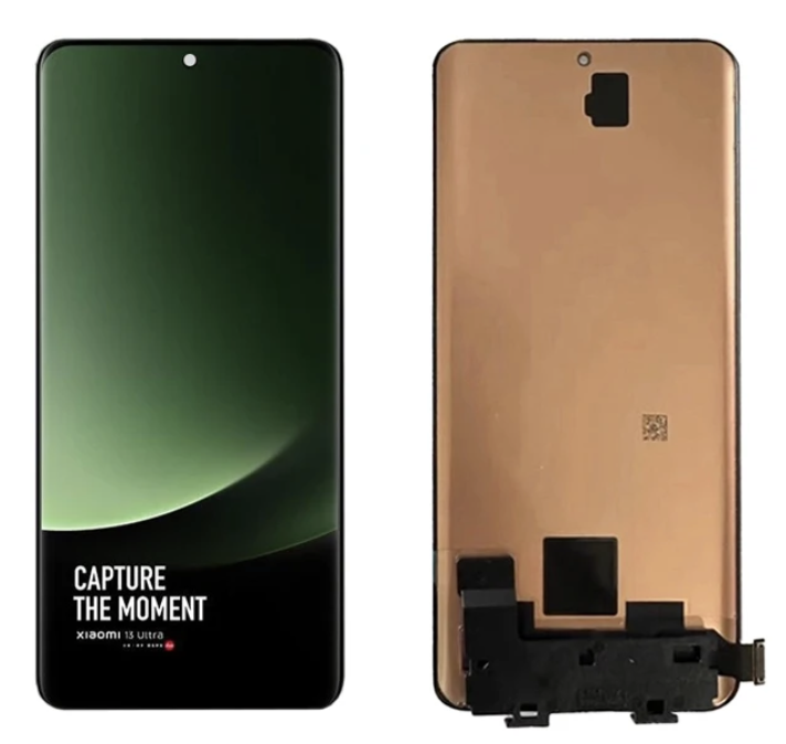 Xiaomi 13Ultra フロントパネル 黒 ｜OLED純正組立品