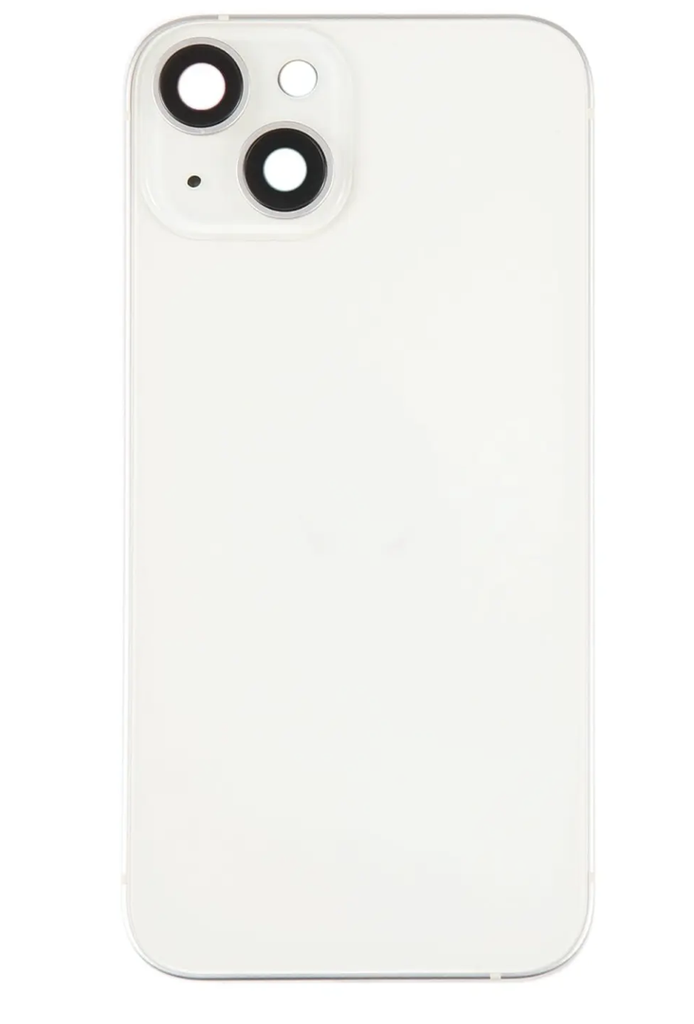 iPhone 14 バックガラス(フレーム一体型) 純正取外品 白