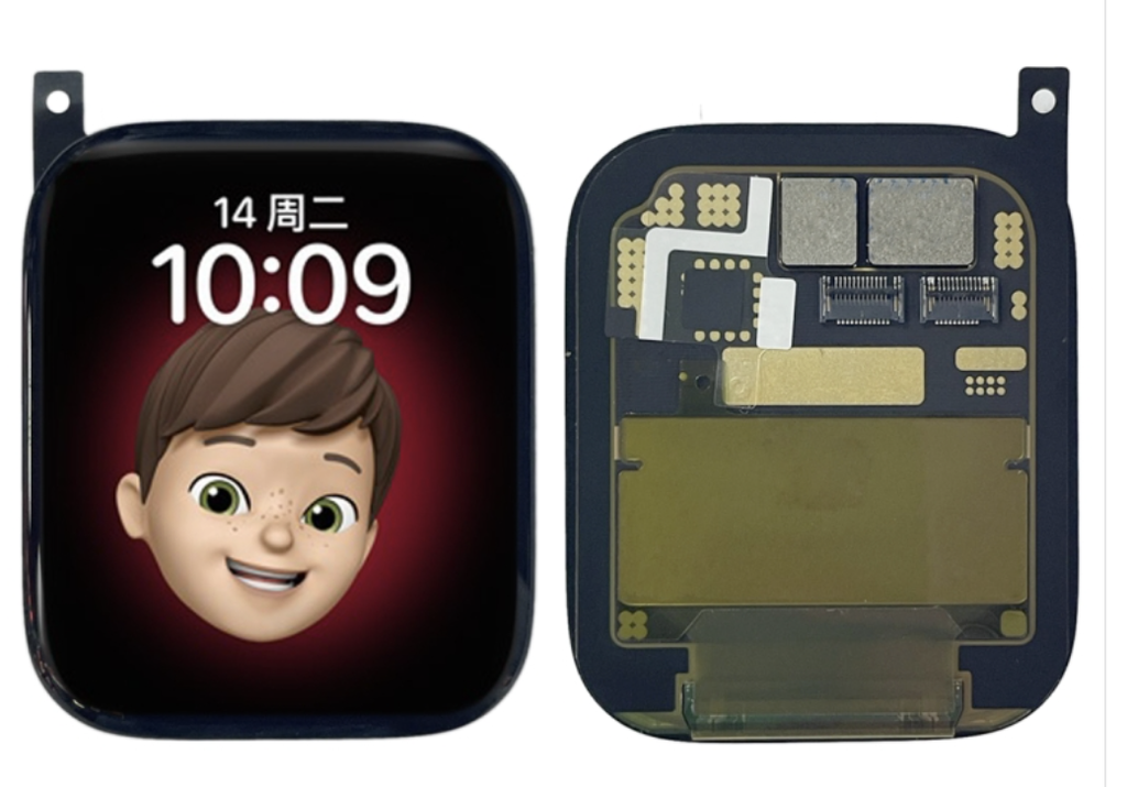 Apple Watch Series 7・45mm フロントパネル 黒｜取り外し品