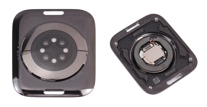 Apple Watch Series 6・44mm バックシェル 黒 GPS