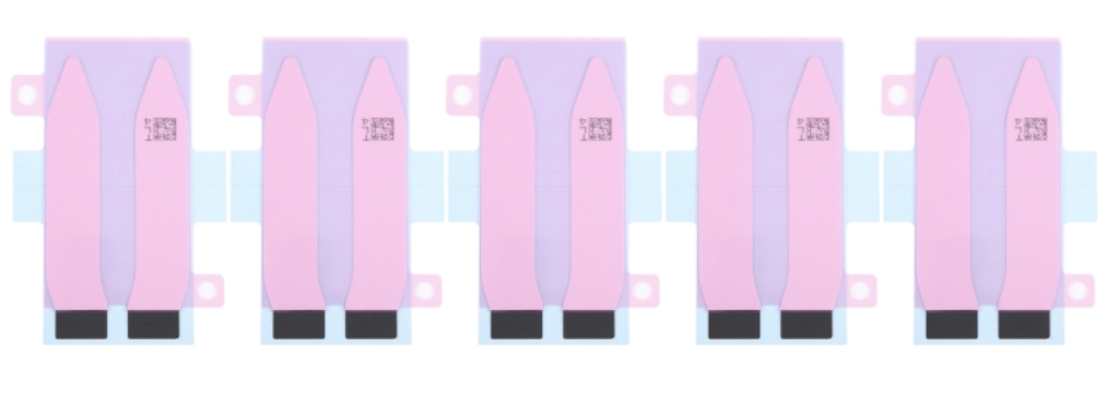 iPhone 15 Plus バッテリーシール 5枚セット