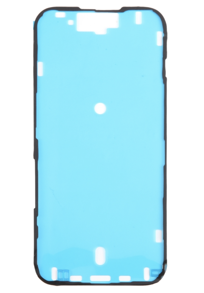[X4484防水シール] iPhone 15 パネルシール  5枚セット 黒