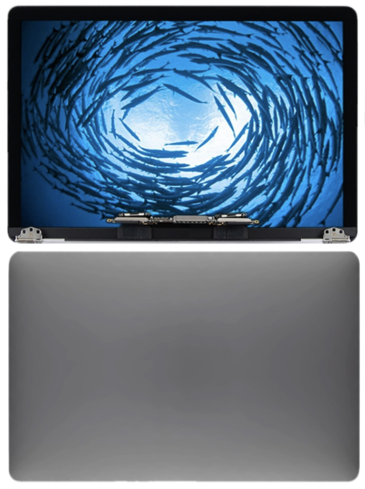 （取り寄せ品 ）MacBook Pro 13.3 inch  M1 A2338 （2020） 液晶 一体型（枠付） グレー ｜純正組立品