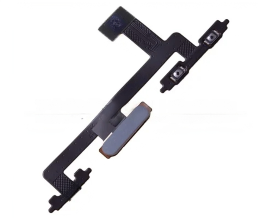 （取り寄せ品 ）Xperia 10 電源｜音量｜指紋ボタンケーブル 青