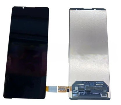 Xperia 1 V フロントパネル 黒 ｜OLED再生品