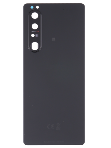 [ X4738 背面パネル｜バッテリーカバー｜バックカバー] Xperia 1 Ⅲ バックパネル 黒