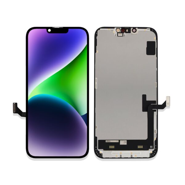 [X4831互換パネル｜液晶] iPhone 14 Plus フロントパネル 黒｜互換品 LCD FHD JK製