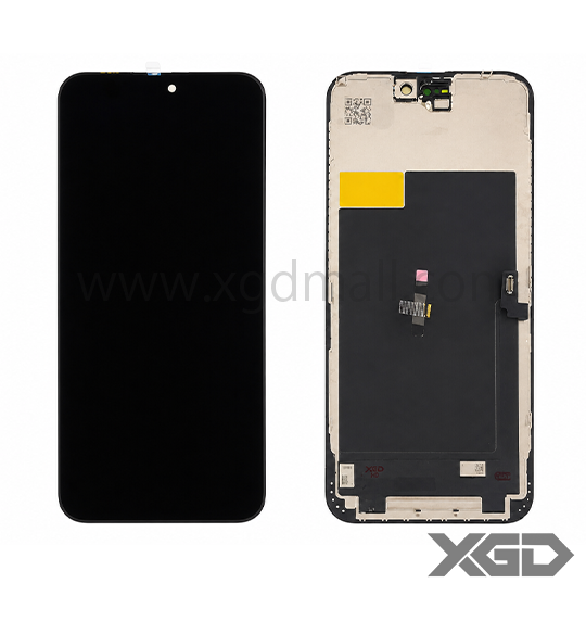 iPhone 16 Plus フロントパネル 黒｜互換品 LCD HD