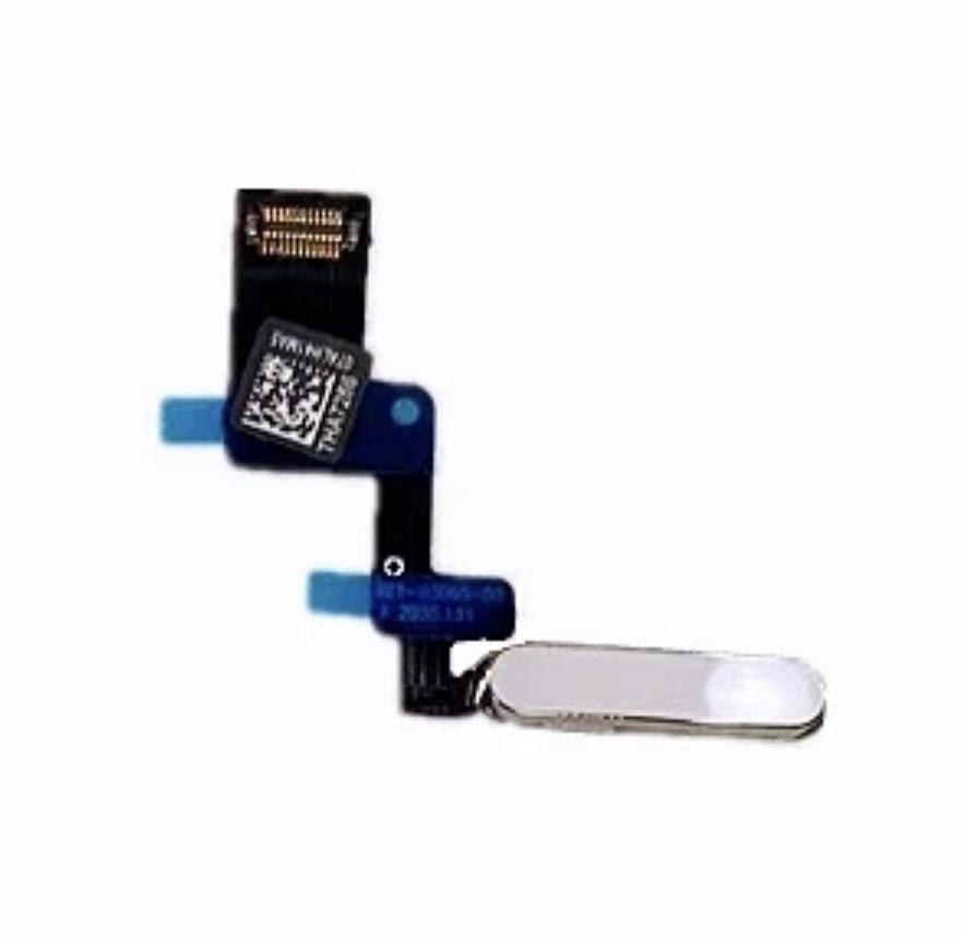 iPad Air5 電源｜指紋ボタンケーブル 白