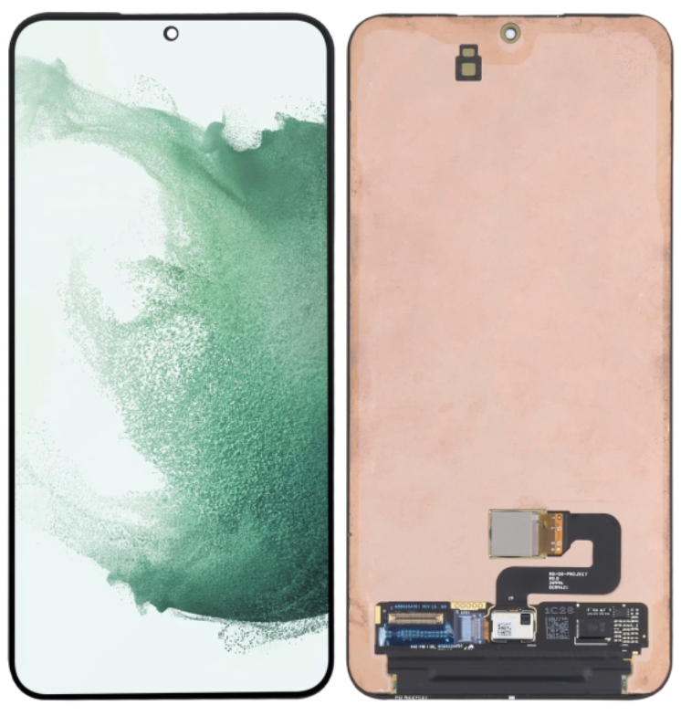 Galaxy S22+ 5G フロントパネル 黒 ｜OLED再生品