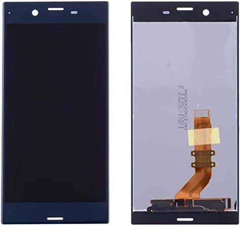 Xperia XZ フロントパネル 青｜再生品
