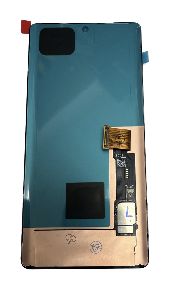 Google Pixel 7Pro フロントパネル フレーム付き 黒 ｜OLED互換品