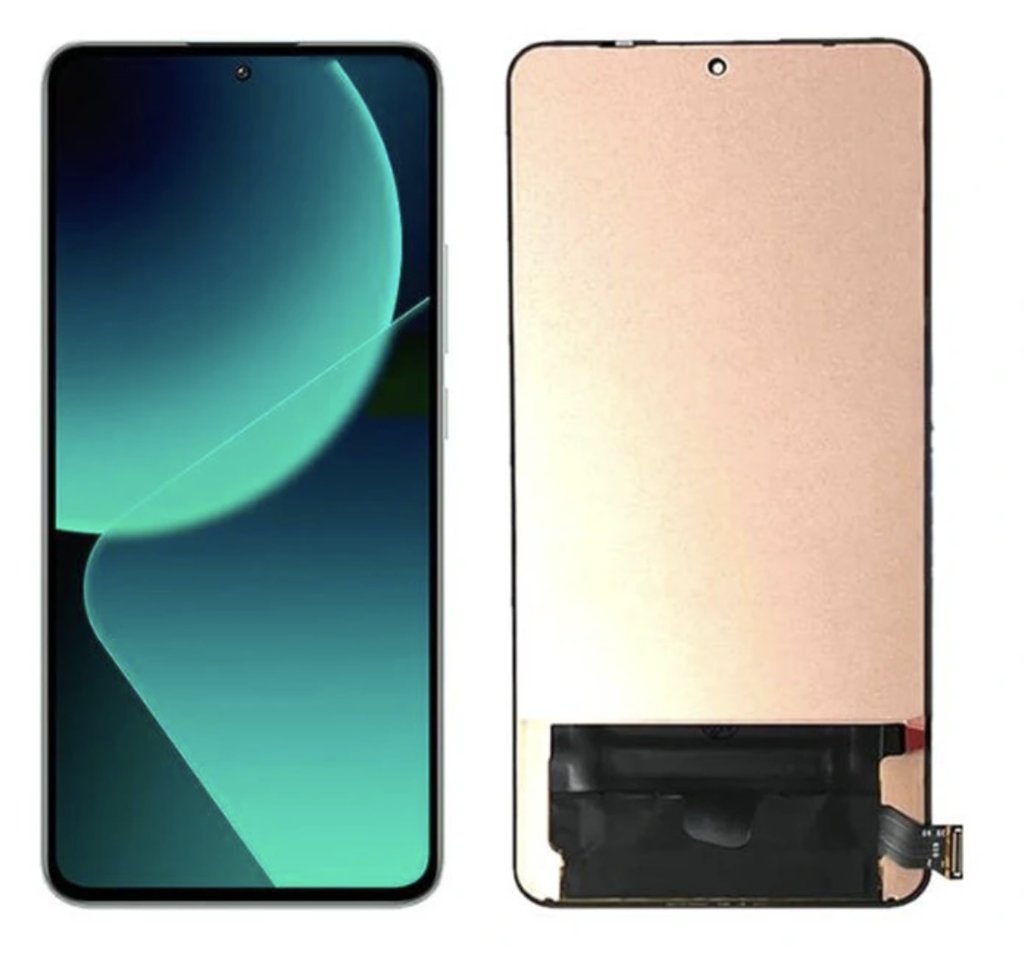 Xiaomi 13T｜13T Pro フロントパネル 黒 ｜OLED純正組立品