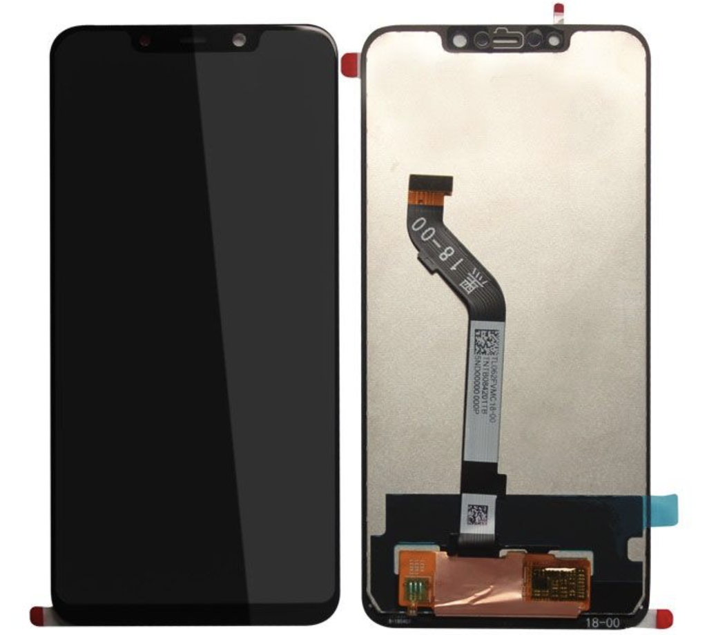 [X5106液晶｜LCD] Xiaomi Poco Phone F1 フロントパネル 黒｜再生品