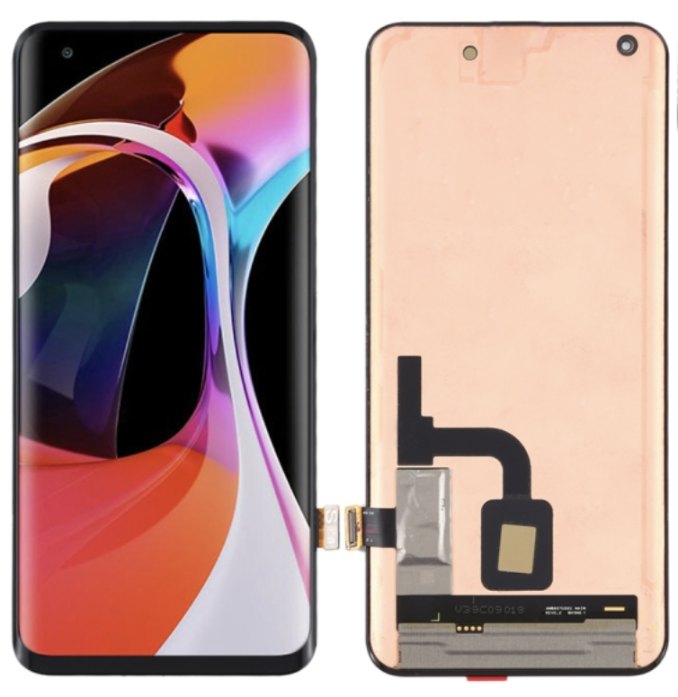 （取り寄せ品）Xiaomi Mi 10 5G｜Mi 10 Pro 5G フロントパネル 黒 ｜OLED再生品