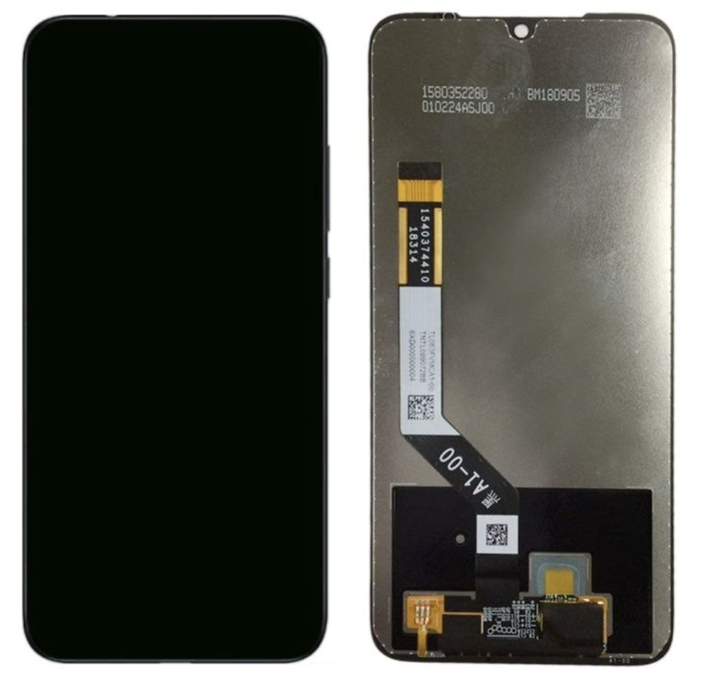 Xiaomi Redmi Note 7｜7Pro フロントパネル 黒｜再生品