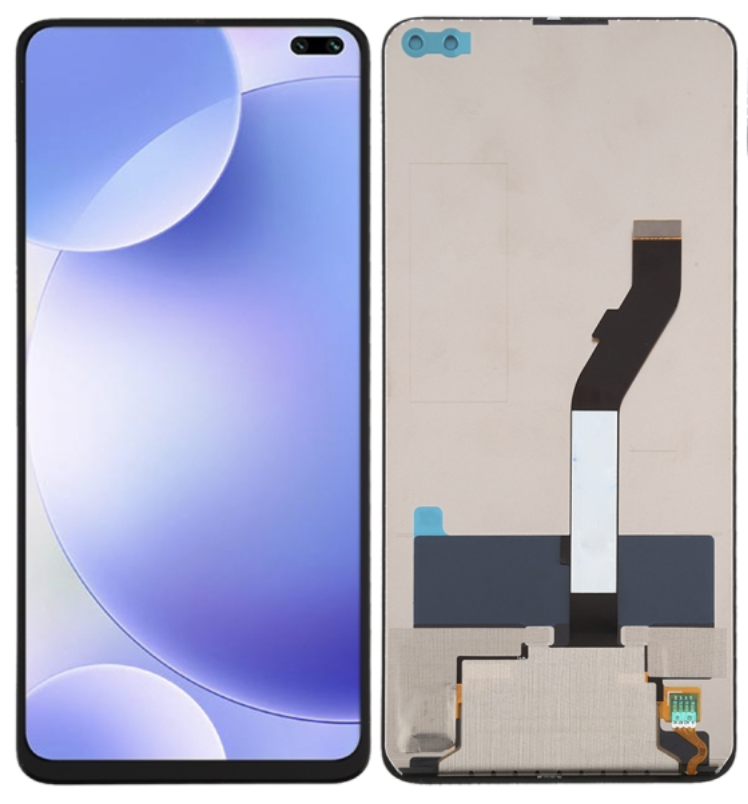 （取り寄せ品 ）Xiaomi Redmi K30 4G&5G｜K30 5G Racing｜K30i｜Poco X2 フロントパネル 黒｜再生品