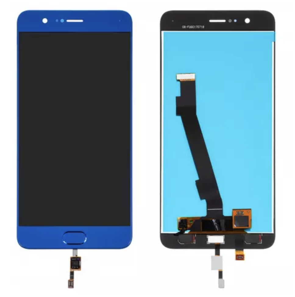 （取り寄せ品）Xiaomi Mi Note 3 フロントパネル 青｜再生品