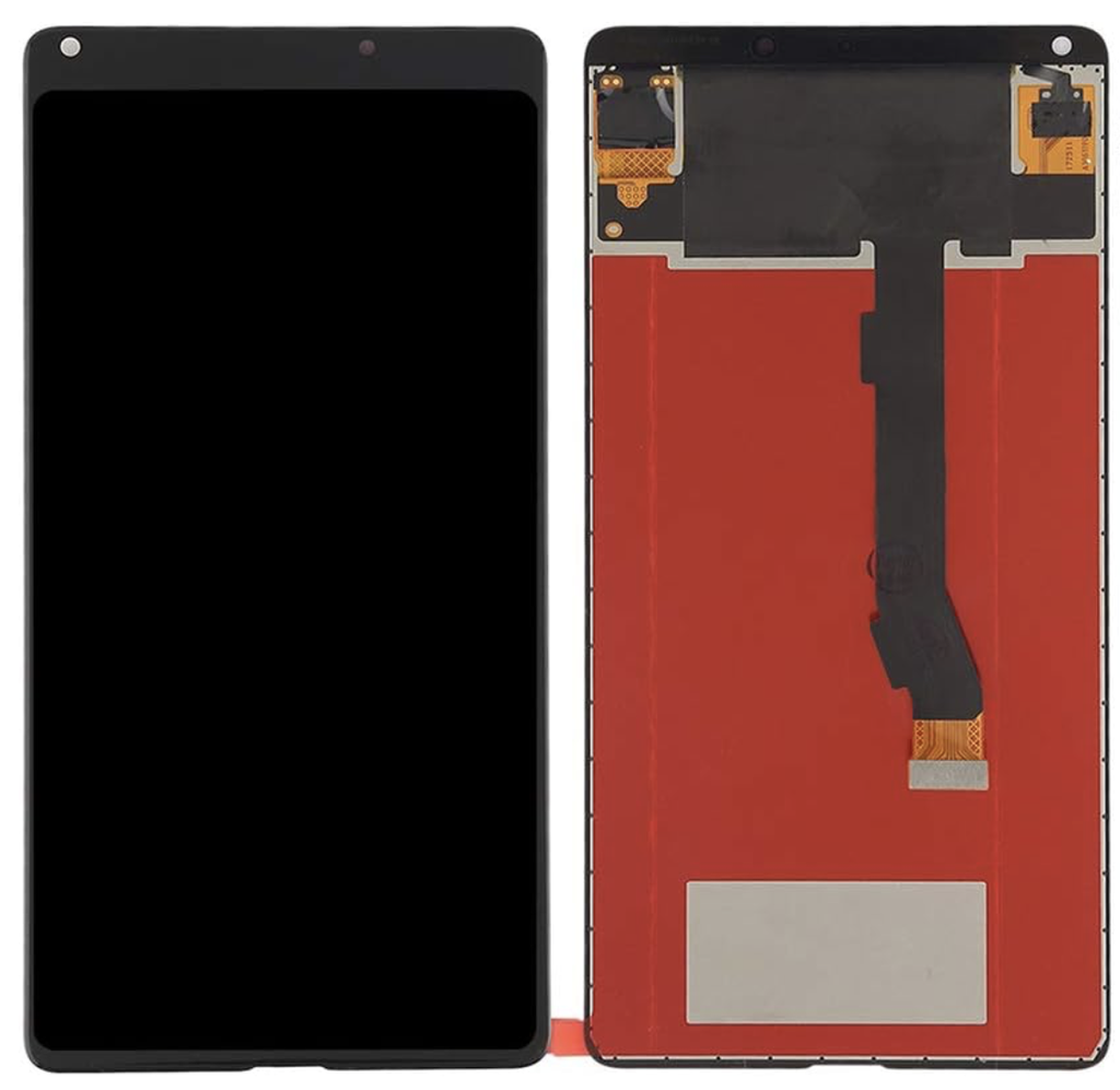 （取り寄せ品 ）Xiaomi Mi Mix 2｜2S フロントパネル 黒｜再生品