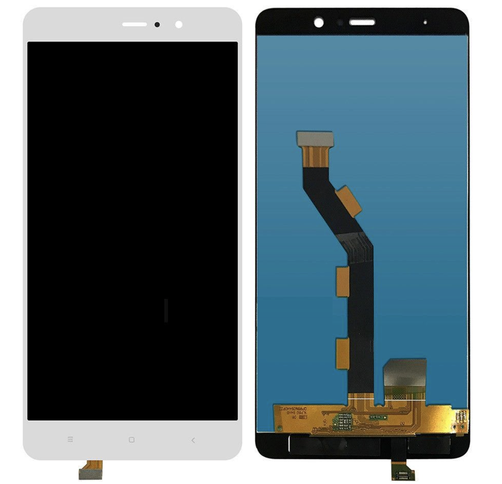 （取り寄せ品）Xiaomi Mi 5S Plus フロントパネル 白｜再生品