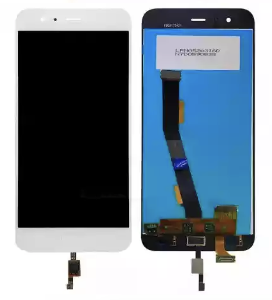 （取り寄せ品）Xiaomi Mi 6 フロントパネル 白｜再生品