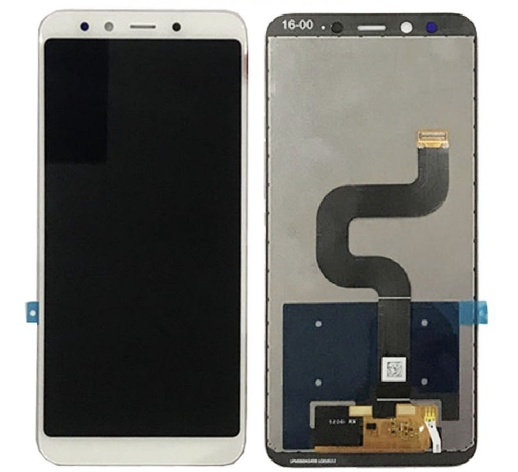（取り寄せ品）Xiaomi Mi A2｜Mi 6X フロントパネル 白｜再生品