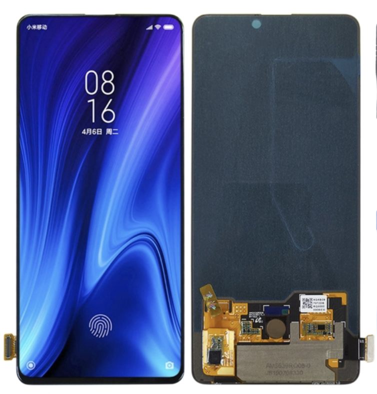 （取り寄せ品）Xiaomi Mi A3｜Mi CC9e フロントパネル 黒 ｜OLED再生品