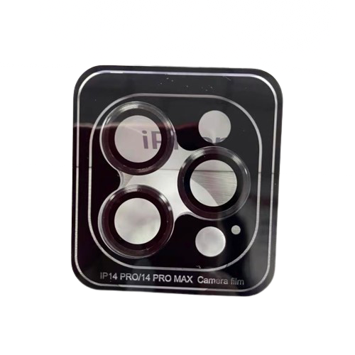 （取り寄せ品 ）iPhone 14Pro｜14ProMax カメラレンズ強化ガラス 黒