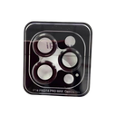 iPhone 14Pro/14ProMax/15Pro/15ProMax カメラレンズ強化ガラス 黒