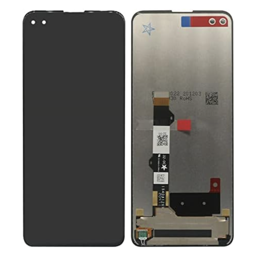 [X5295液晶｜LCD] Motorola Moto G100 XT2125-04 フロントパネル 黒｜再生品