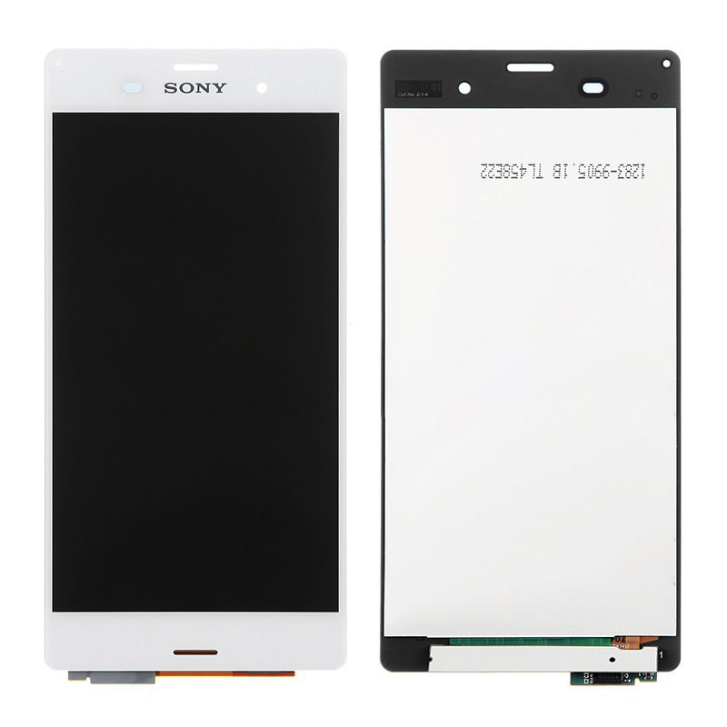 Xperia Z3 フロントパネル 白 互換品