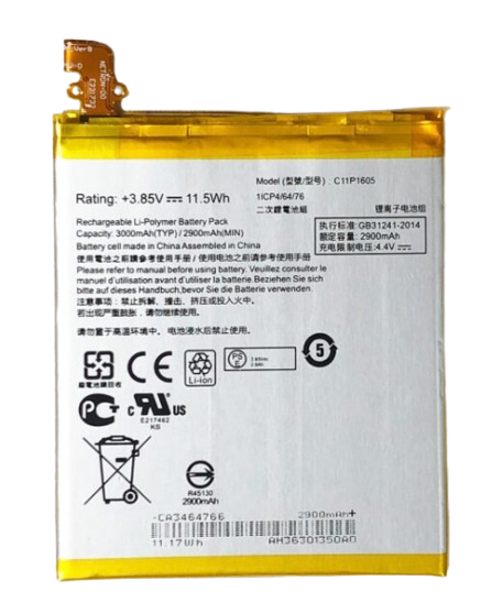 （取り寄せ品）ASUS Zenfone3 Deluxe 5.5インチ (ZS550KL)  バッテリー