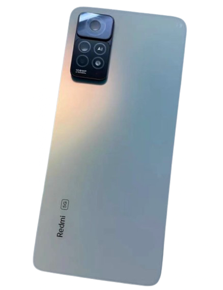 [X5554背面パネル｜バッテリーカバー｜バックカバー] Xiaomi Redmi Note 11 Pro 5G バックパネル 白